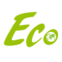 Eco concept logo