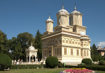Fototapeta na wymiar Romania Arges monastery church