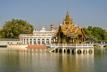 Bang Pa-In Royal Palace or the Summer Palace, is a palace complex formerly used by the Thai kings in Ayutthaya Province Thailand.