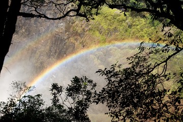 Victoria Falls rainbow