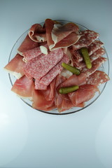 Assiette de charcuterie