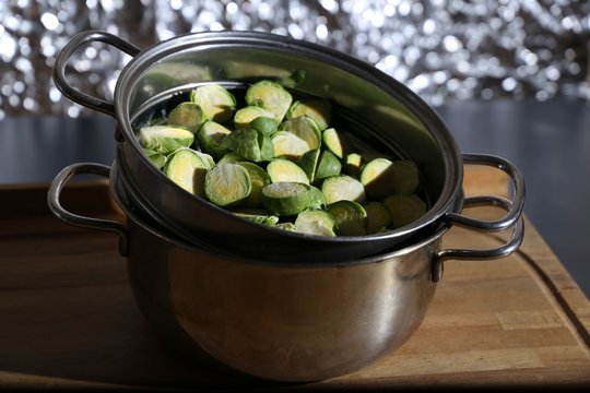 cavoletti di brouxelles al vapore