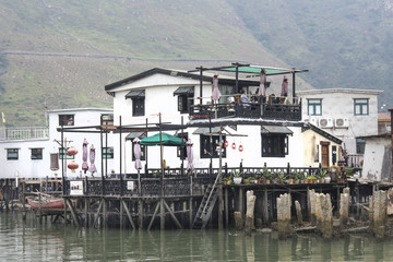Fototapeta na wymiar Tai O village in Hong Kong