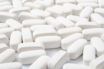Weiße Tabletten