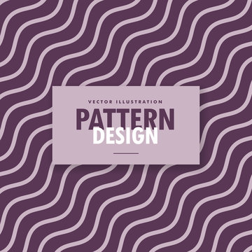 minimal wavy diagonal lines in purple color shades