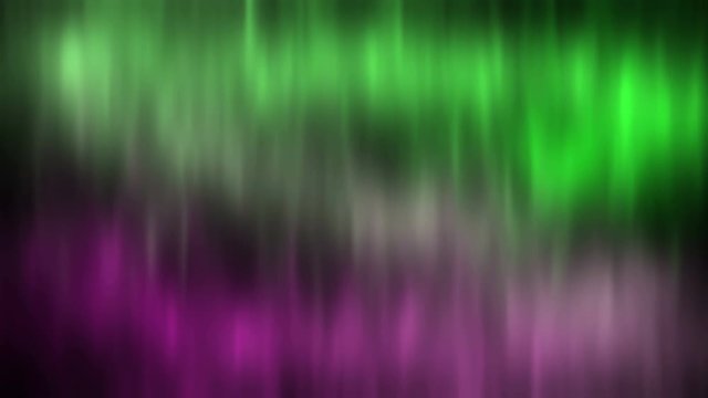 Northern Lights aurora Borealis a background of the starry sky. Green and red. 4k.