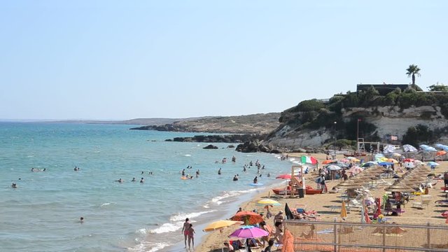 Lido di Noto Beach, Noto, Sicily