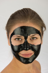 black face mask