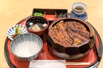unadon eel rice bowl