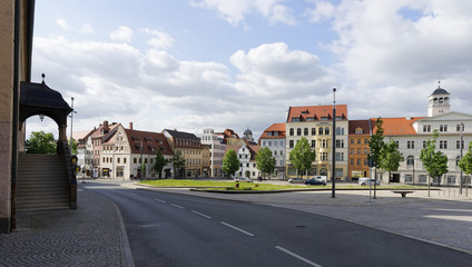 Altstadt von  Zeitz, Burgenlandkreis, Sachsen-Anhalt,  Deutschland