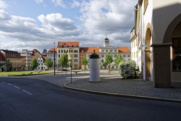 Altstadt von  Zeitz, Burgenlandkreis, Sachsen-Anhalt,  Deutschland