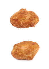 Spice and sugar coated peanut isolated