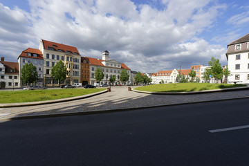 Altstadt von  Zeitz, Burgenlandkreis, Sachsen-Anhalt,  Deutschland