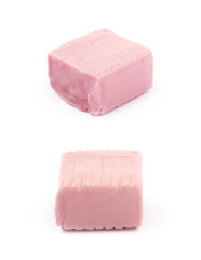 Chewing gum candy isolated