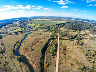 Vorozhba River flows into the river Volchina