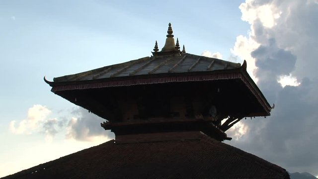 Temple time lapse in Nuwakot,,Nepal,temple, Nuwakot