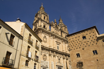 Fototapeta na wymiar La Clericia in Salamanca, Spain