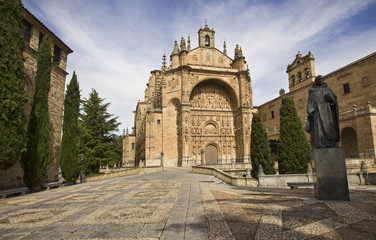 Fototapeta na wymiar Convento de las Duenas in Salamanca, Spain