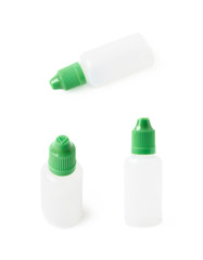 Plasic 30 ml bottle isolated