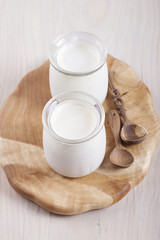 Homemade yogur