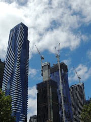 Construction d'immeubles dans Melbourne