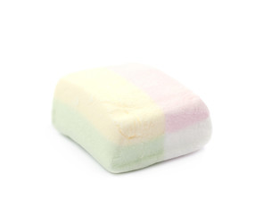 Obraz na płótnie Canvas Single marshmallow candy