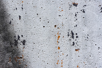Gray wall with old grunge paint