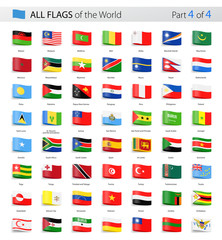 Obraz premium All World Tag Vector Flags - Collection