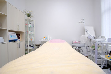 Interior of a cosmetology office