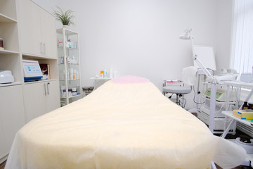 Interior of a cosmetology office
