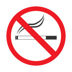 no smoke sign