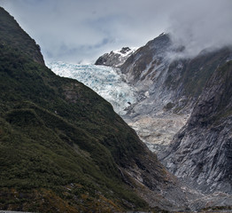 Franz Joseph Glacier, South Island, New Zealand.