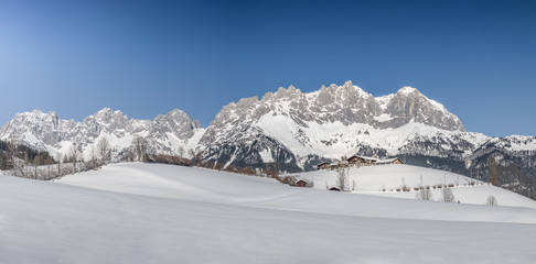 Winter landscape in Austria