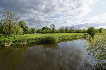 Elsteraue von  Zeitz, Burgenlandkreis, Sachsen-Anhalt,  Deutschland