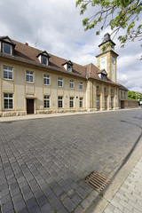 Bahnhof von  Zeitz, Burgenlandkreis, Sachsen-Anhalt,  Deutschland