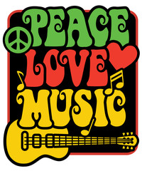 Rasta Peace Love Music