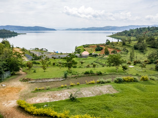 Fototapeta premium Lake Kivu - Ruanda, africa