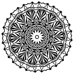 Mandala. Ethnic decorative elements. Vintage decorative elements. Oriental pattern illustration. Islam, Arabic, Indian, turkish, pakistan chinese ottoman motifs