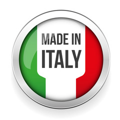 Made in Italy button