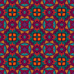 seamless vector colorful Geometric print