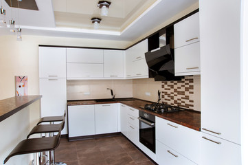 Modern design of kitchen