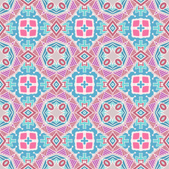 Abstract seamless ornamental pattern