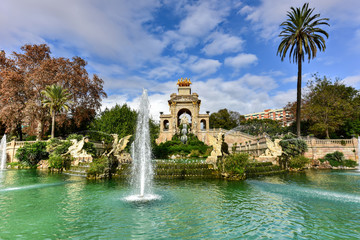 Fototapeta na wymiar Parc de la Ciutadella - Barcelona, Spain