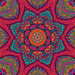 Abstract Tribal ethnic pattern ornamental