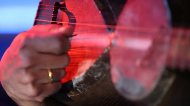 Armenian Ethnical Musical Instrument Playing Footage for different events!!!   (TV Studio Detail)