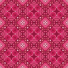 abstract geometric tiles vector pattern