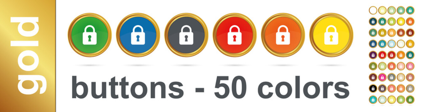golden buttons - safety