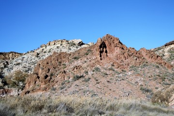 Fototapeta na wymiar sandstone mountain