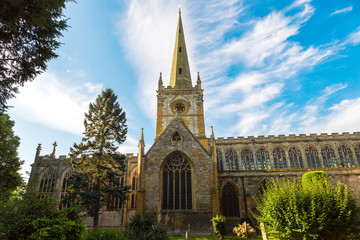 Obraz premium Holy Trinity Church in Stratford upon Avon