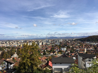 Brasov seen from Tampa mountain